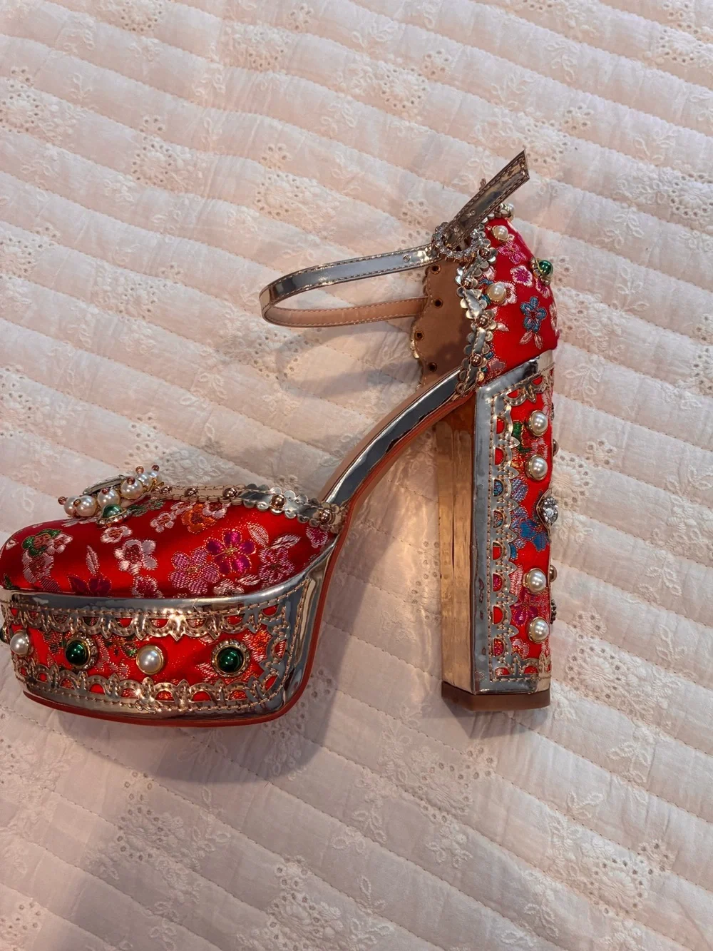 AZALEA WANG Adaline Platform Heel